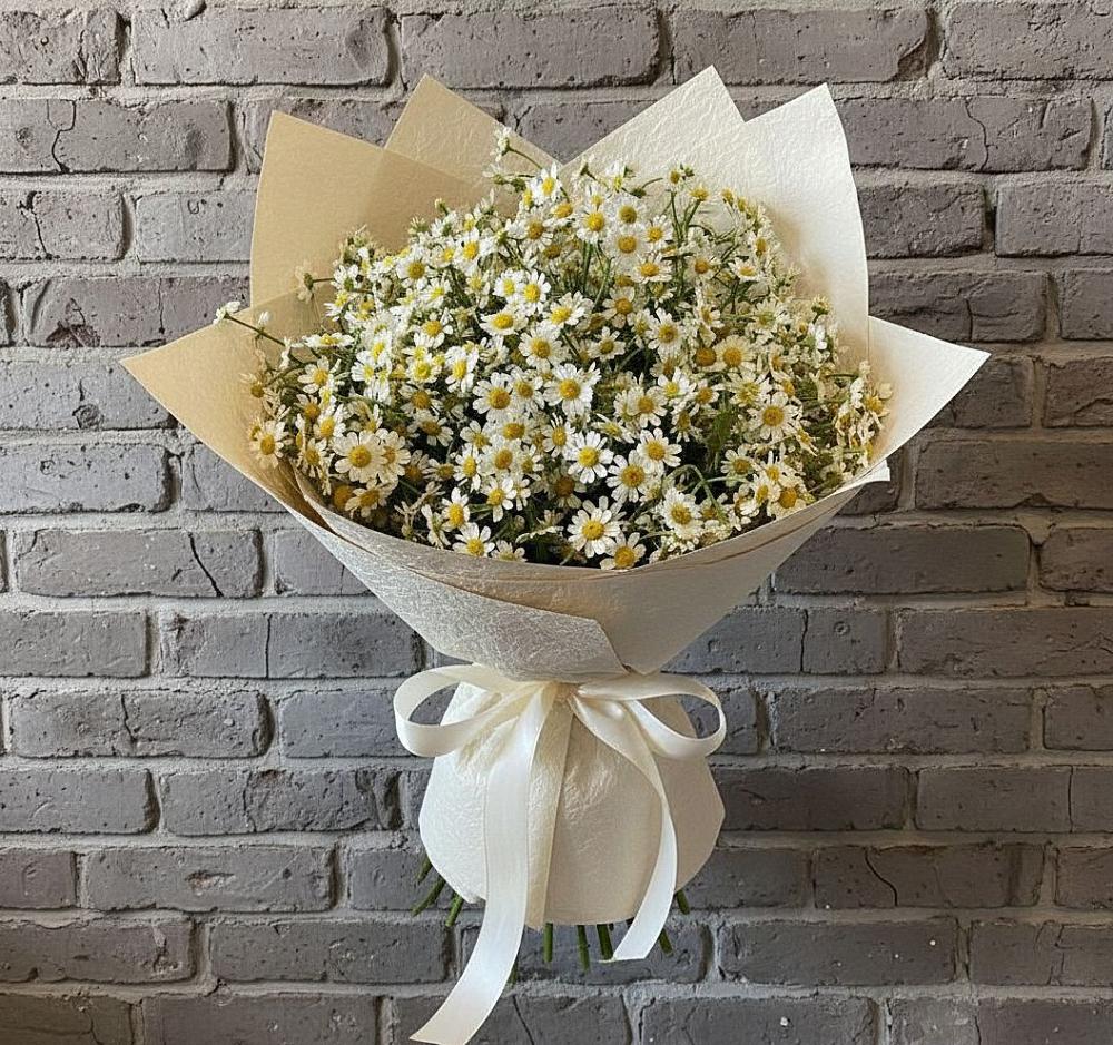 Букет цветов из: Ромашки в Раменье