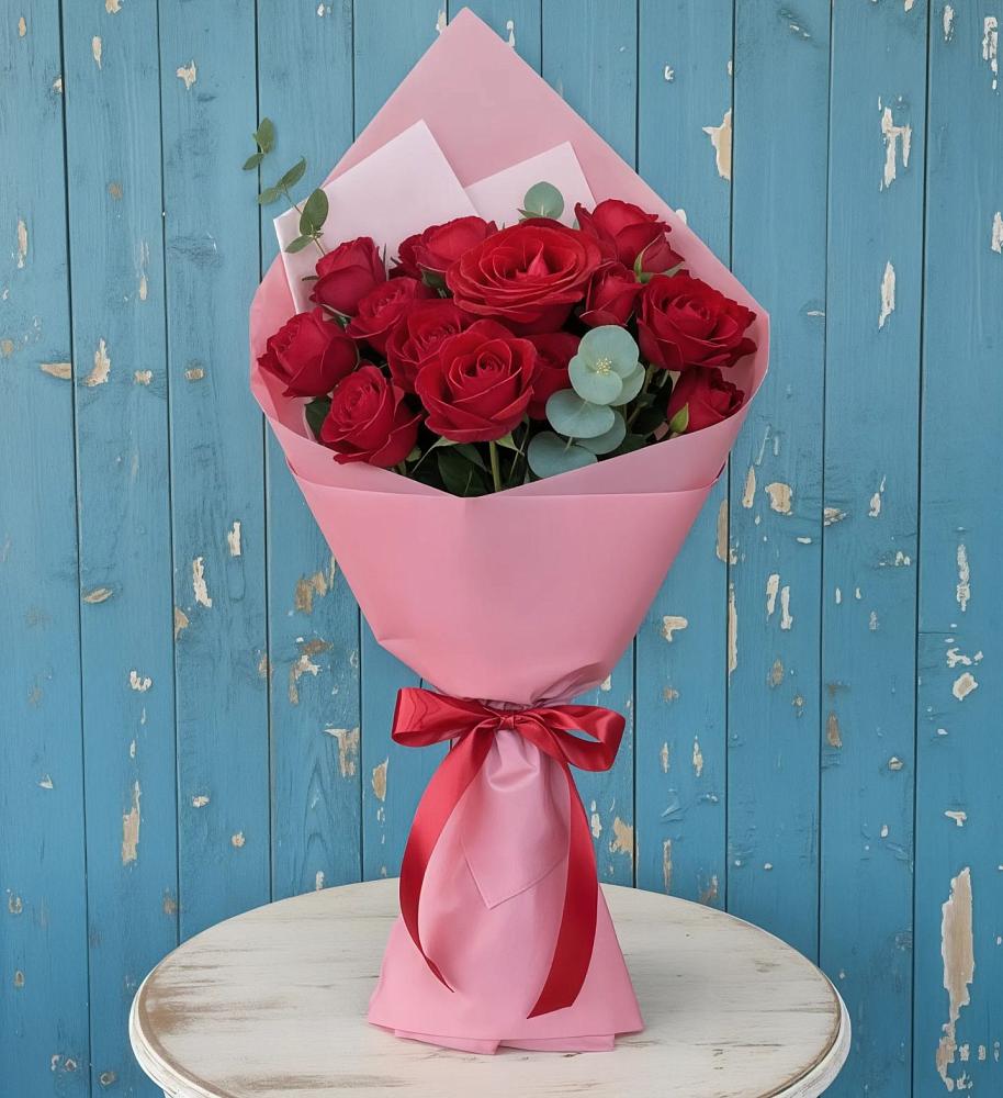 Букет цветов из: Розы в Раменье