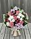 Букет цветов из: Альстромерии, Гвоздики, Розы и Хризантемы в Раменье