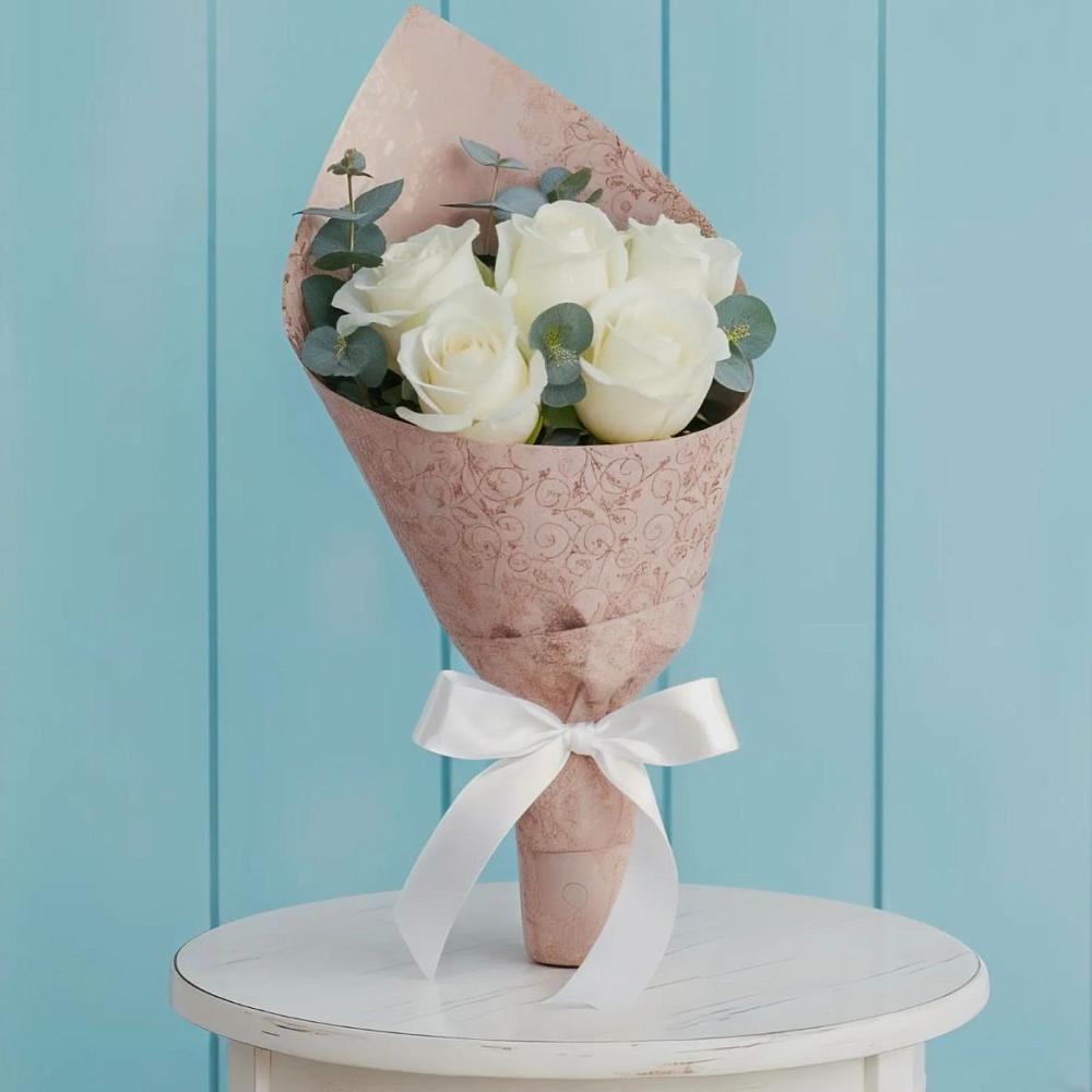 Букет цветов из: Розы в Раменье