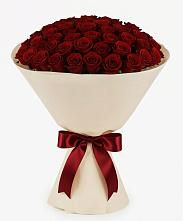 Букет 101 Бордовая роза Блэк Бакарра в Раменье