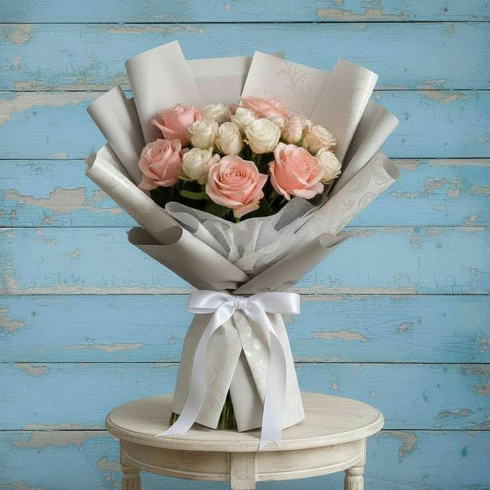 Букет цветов из: Розы в Раменье
