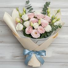 Букет цветов из:  Лизиантусы #REPLACE_PRED# Раменье