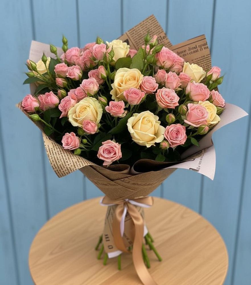 Букет цветов из: Розы в Раменье