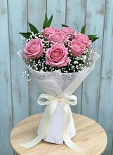 Букет цветов из:  Розы в Раменье