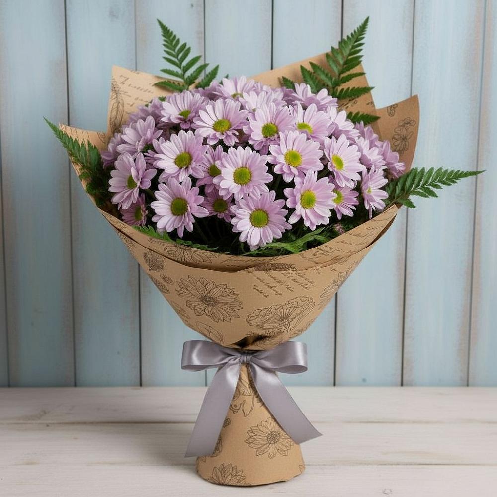 Букет цветов из: Хризантемы в Раменье