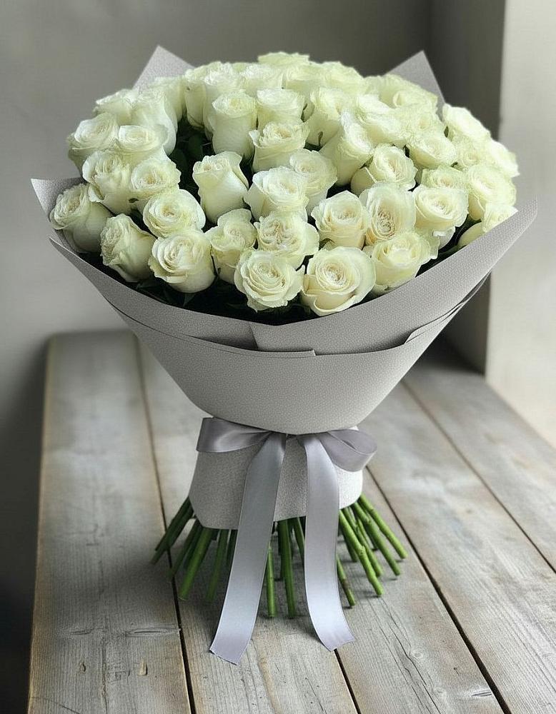 Букет 35 Белых роз в Раменье