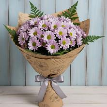 Букет цветов из:  Хризантемы в Раменье