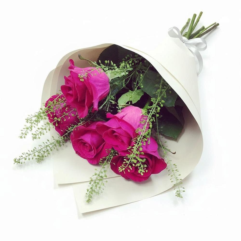 Букет цветов из: Розы в Раменье