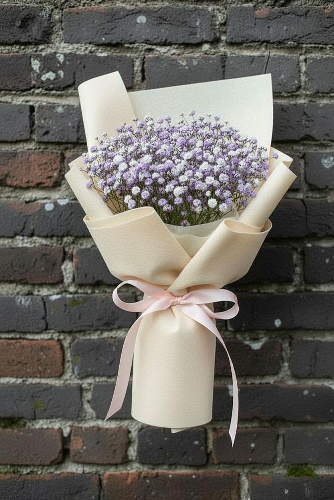 Букет цветов из: Гипсофила в Раменье