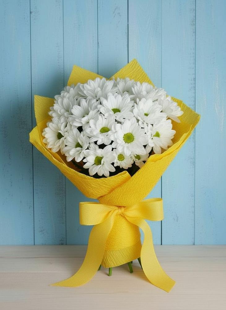 Букет цветов из: Хризантемы в Раменье