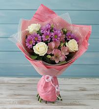 Букет цветов из:  Герберы в Раменье