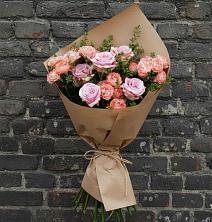 Букет цветов из:  Розы в Раменье