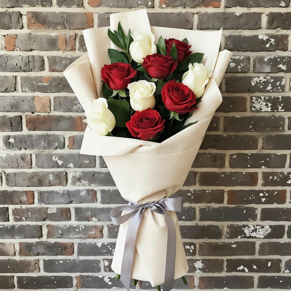 Букет цветов из: Розы в Раменье