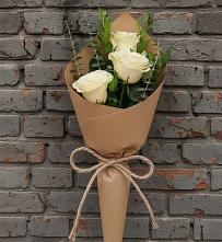 Букет цветов из:  Розы в Раменье