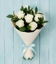 Букет цветов из:  Розы в Раменье