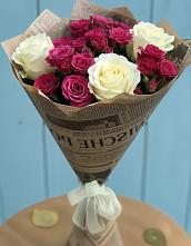 Букет цветов из:  Розы в Раменье