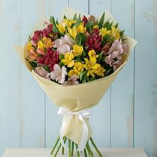 Букет цветов из:  Альстромерии в Раменье