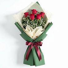 Букет цветов из:  Розы в Раменье