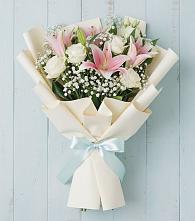 Букет цветов из:  Лилии в Раменье