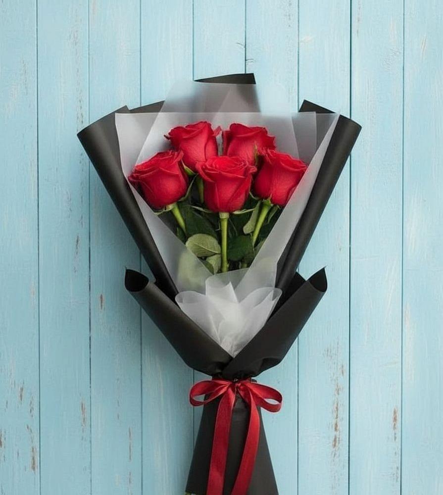 Букет цветов из: Розы в Раменье